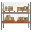 Heavy-Duty Welded-Frame Wire Mesh Pallet Rack Back Guards