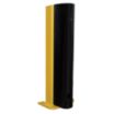 Floor-Mount Steel Pallet Rack Post Protectors with Bumper image