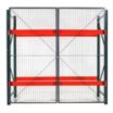 Wire Mesh Hinged-Door Kits for Pallet Rack Enclosures