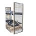 Welded-Frame Wire Mesh Pallet Rack Side Guards