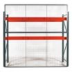 Welded-Frame Wire Mesh Pallet Rack Back Guards