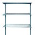 Complete Slotted-Standard Wall-Mount Shelving Units