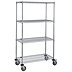 Corrosion-Resistant Mobile Wire Shelving for Harsh Environments