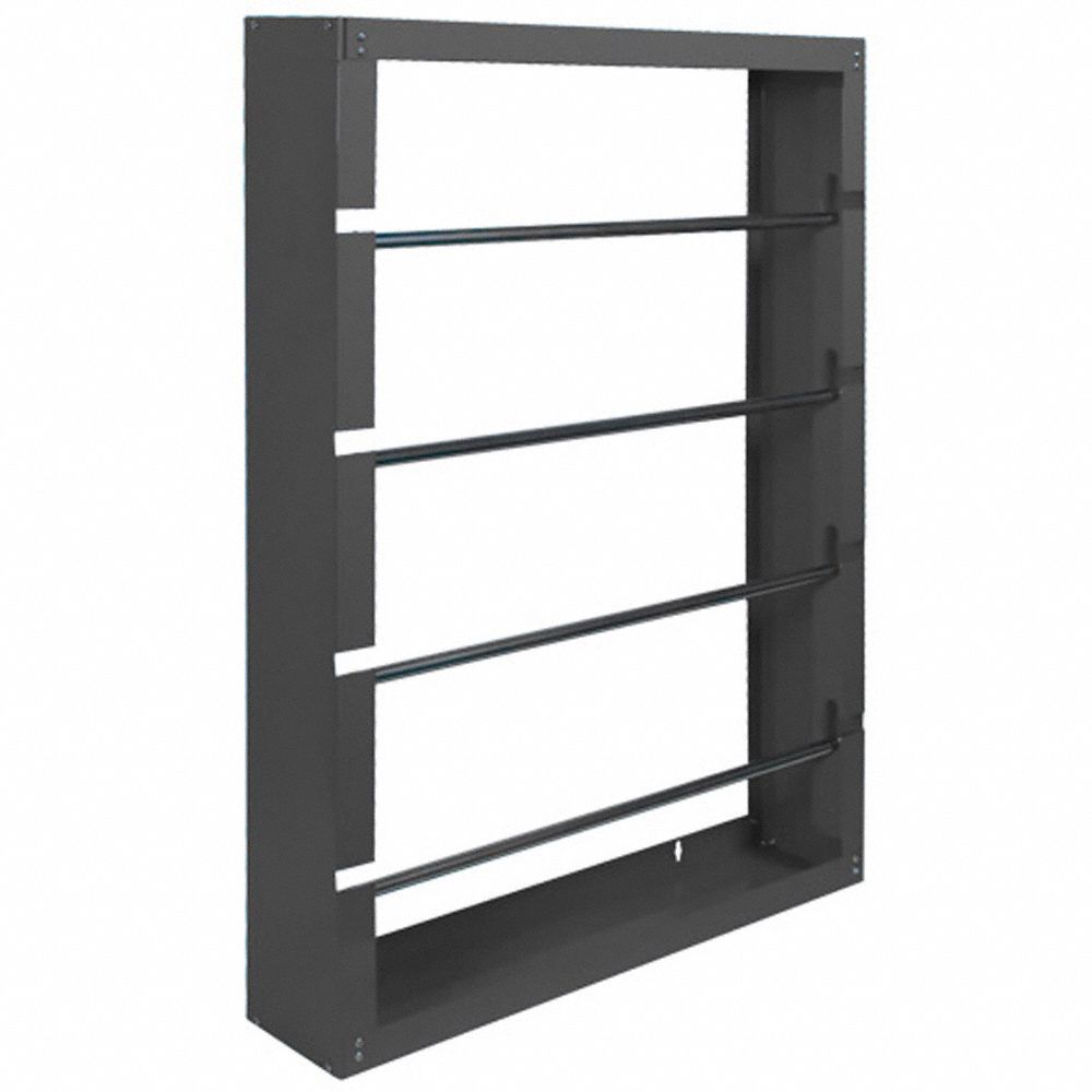 Wire Spool Rack Wall-Mounted (2'W x 1' 3D x 3' 6H), #SMS-42-SP-1524-42