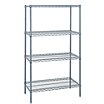 Antimicrobial Stationary Wire Shelving for Wet & Dry Use image