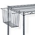 Snap-On Hanging Shelf Baskets for Wire Shelving