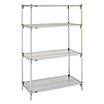 Quick-Adjust Stationary Wire Shelving for Dry Use image