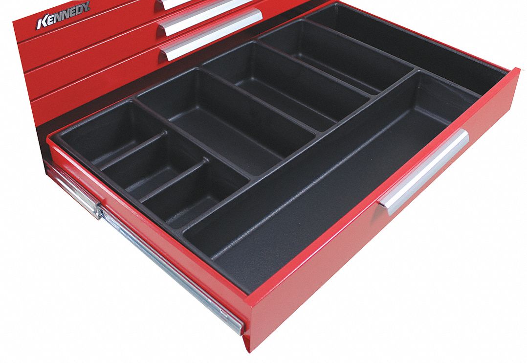Divider, 34" Drawer, 8 Compartments, Insert 4", Drawer Divider