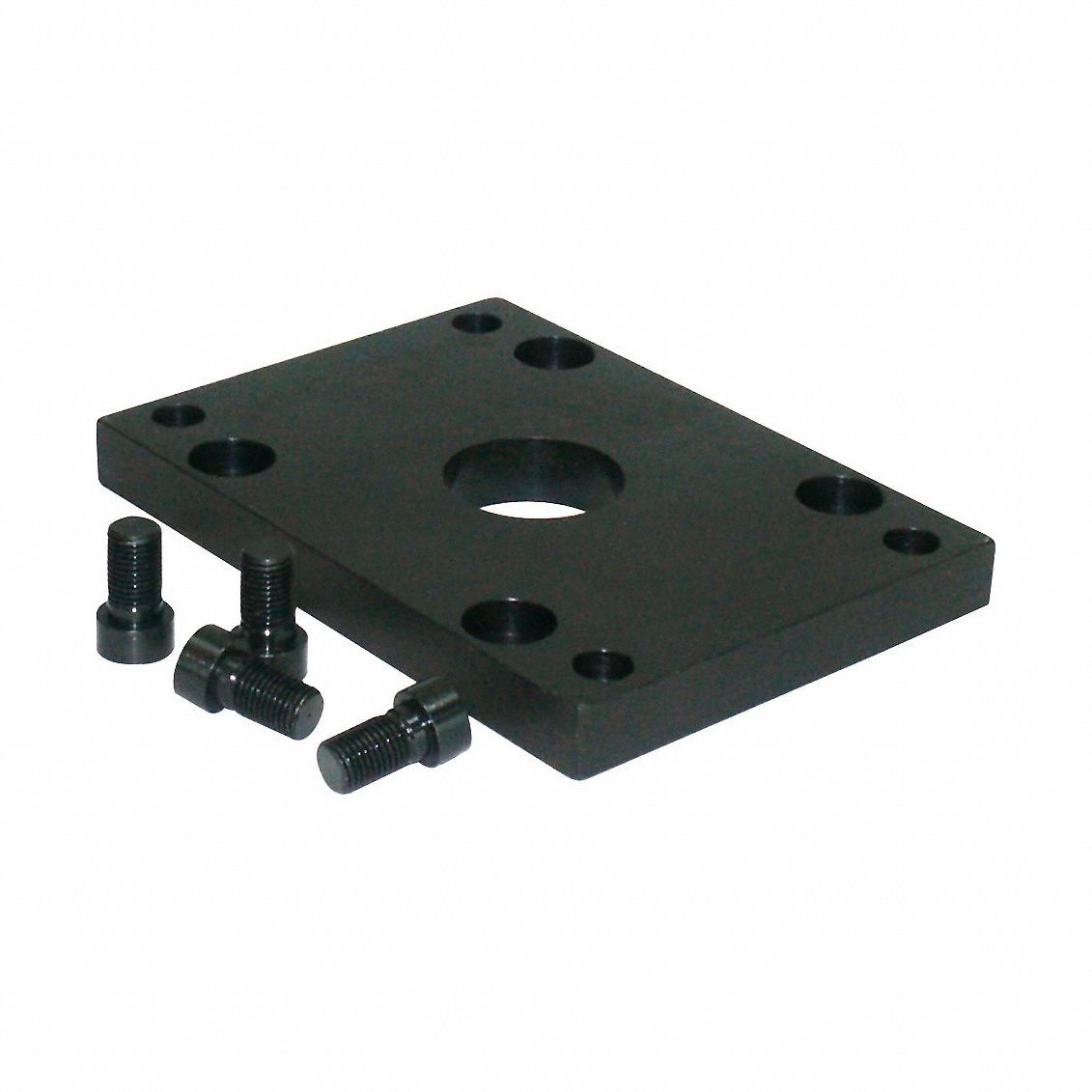 Attachable Mounting Kit: Attachable Mounting Kit, Flange, Fits 3 1/4 in Bore Dia, Steel, AN