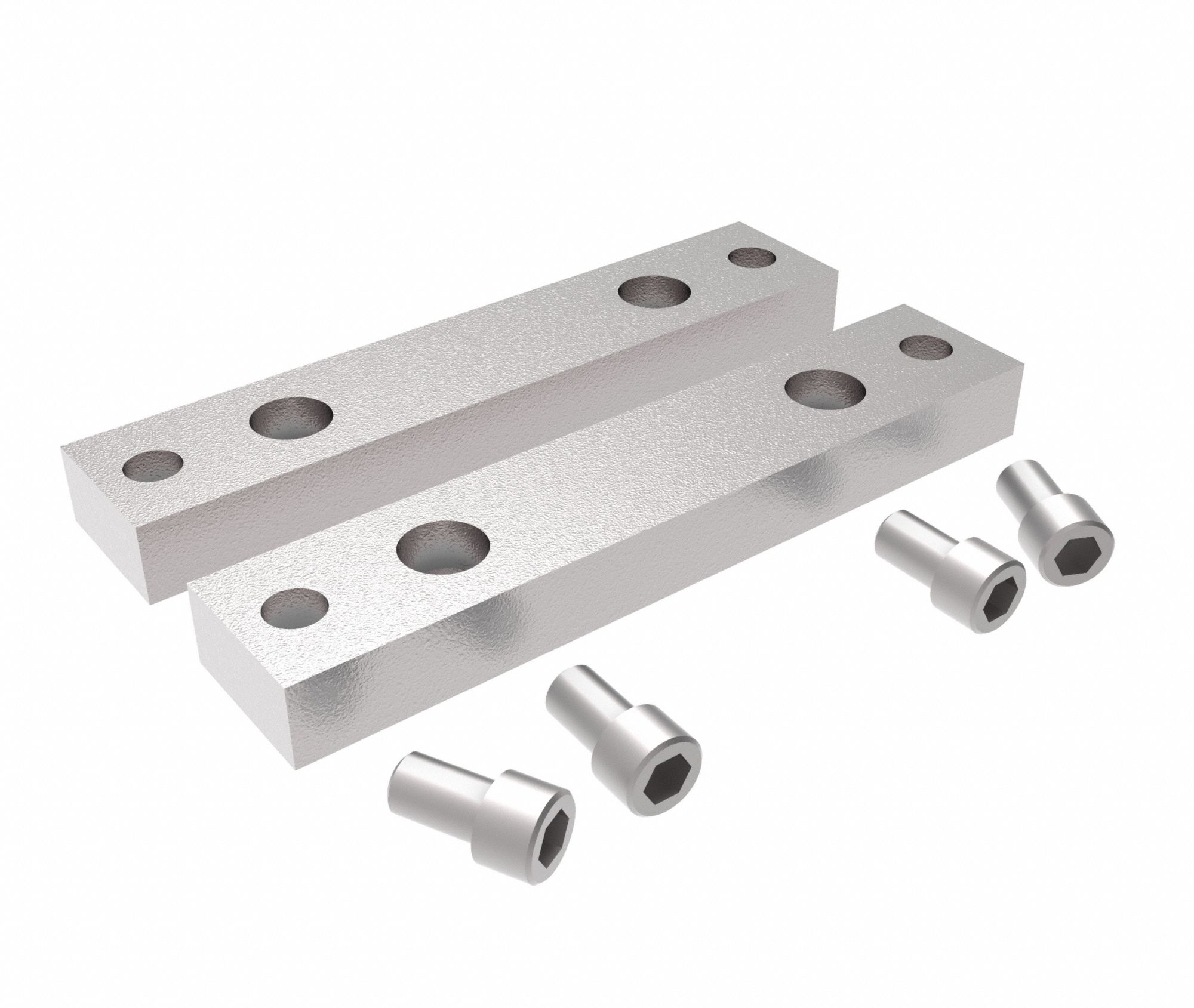 Attachable Mounting Kit: Attachable Mounting Kit, Flange, Fits 4 in Bore Dia, Steel, AN, 115286