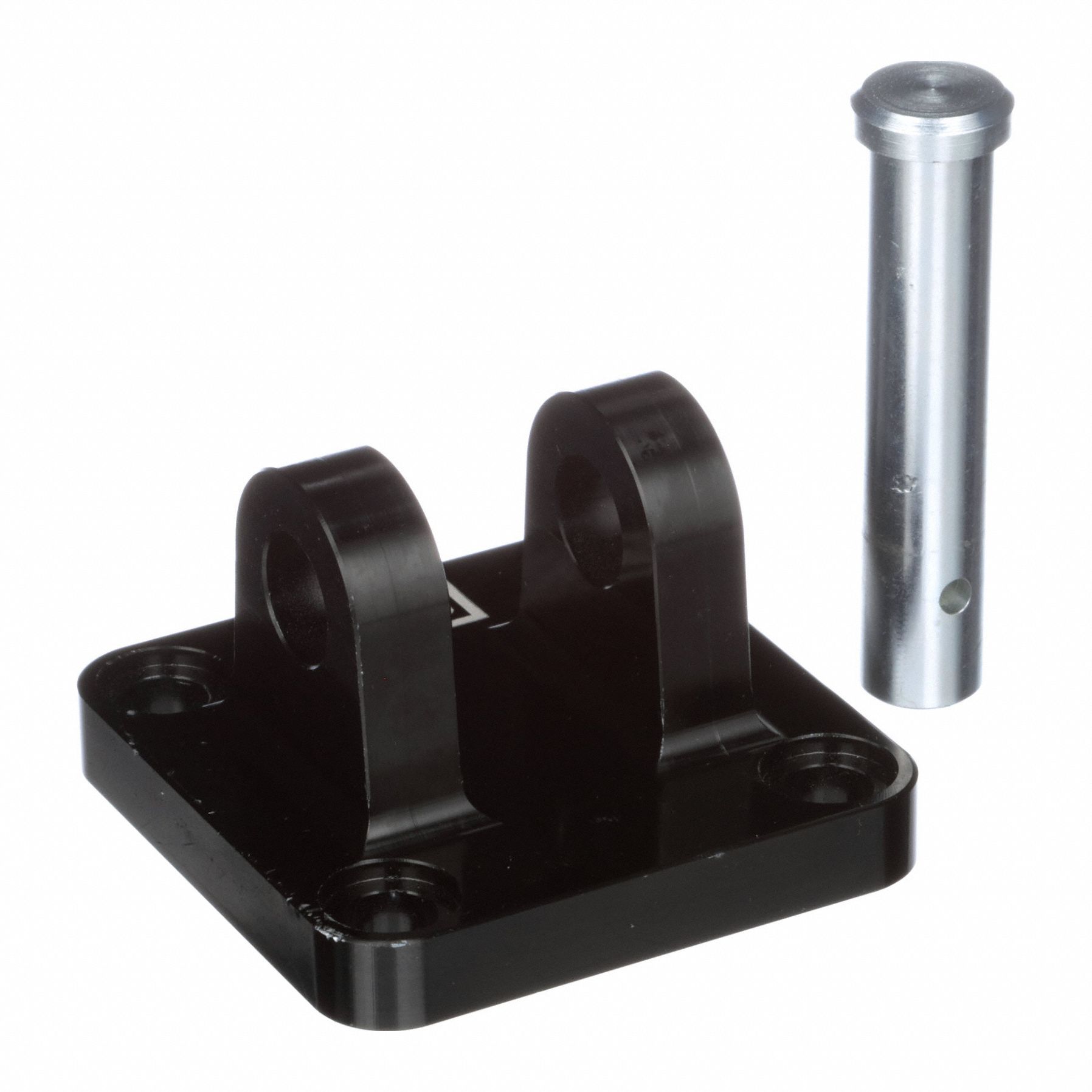 Attachable Mounting Kit: Attachable Mounting Kit, Clevis, Fits 2 in Bore Dia, Aluminum, AN
