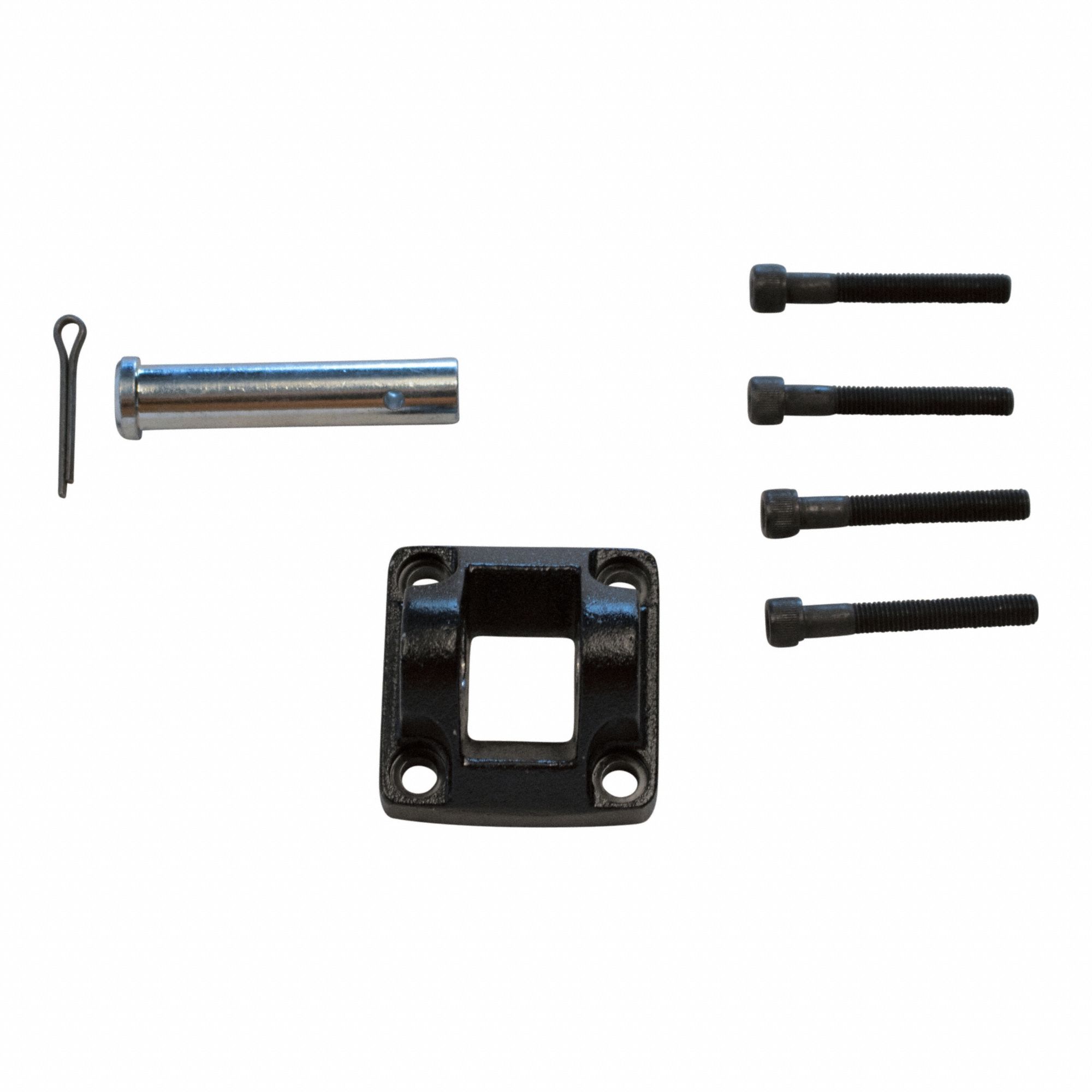 Attachable Mounting Kit: Attachable Mounting Kit, Clevis, Fits 1 1/2 in Bore Dia, Aluminum, AN