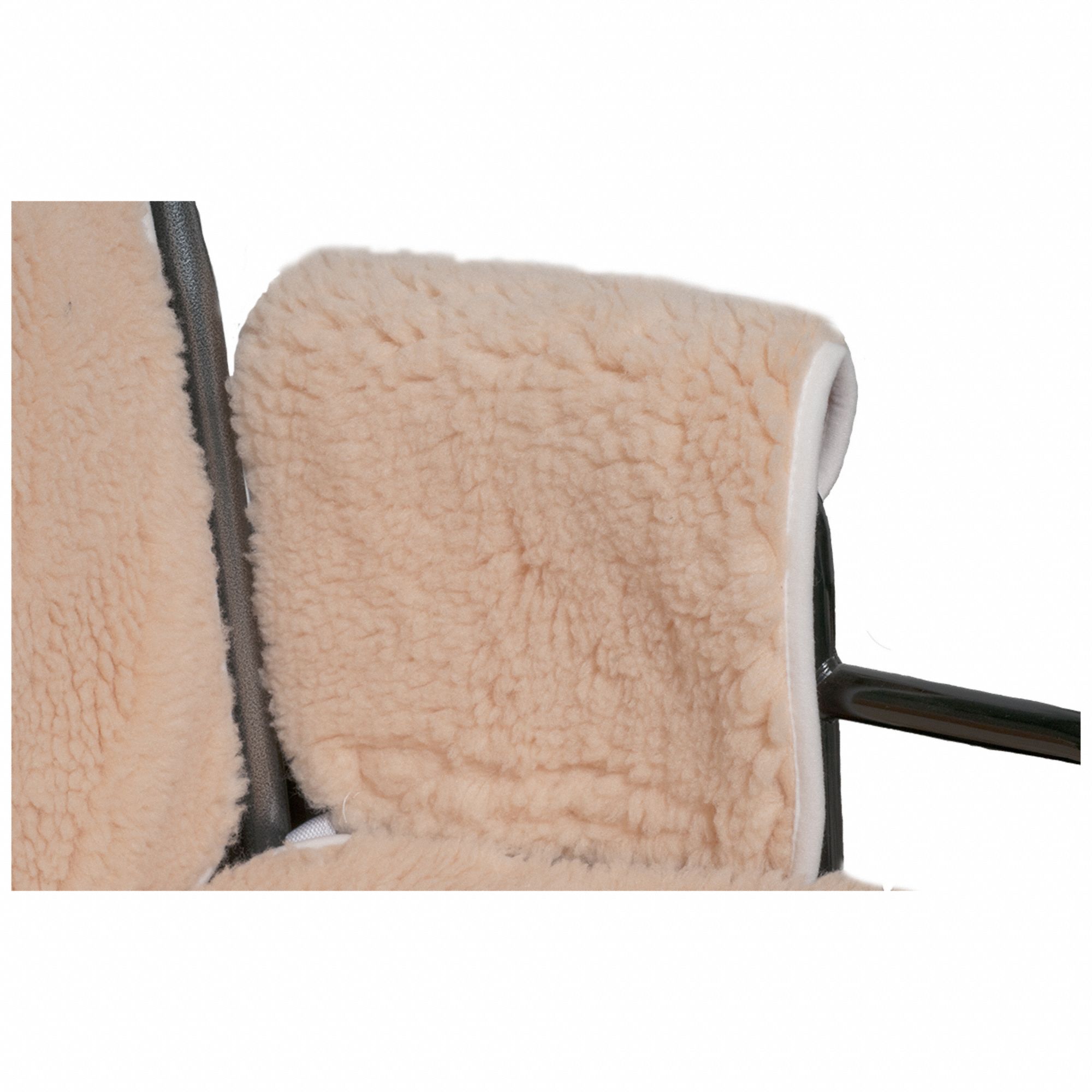 CREST HEALTHCARE SUPPLY Sheepskin Wheelchair Armrest Wraparound