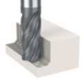 High-Performance Roughing/Finishing Carbide Corner-Chamfer End Mills