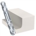 High-Speed Steel Double-End Ball End Mills