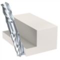 High-Speed Steel Double-End Square End Mills