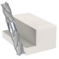 Powdered-Metal Double-End Square End Mills