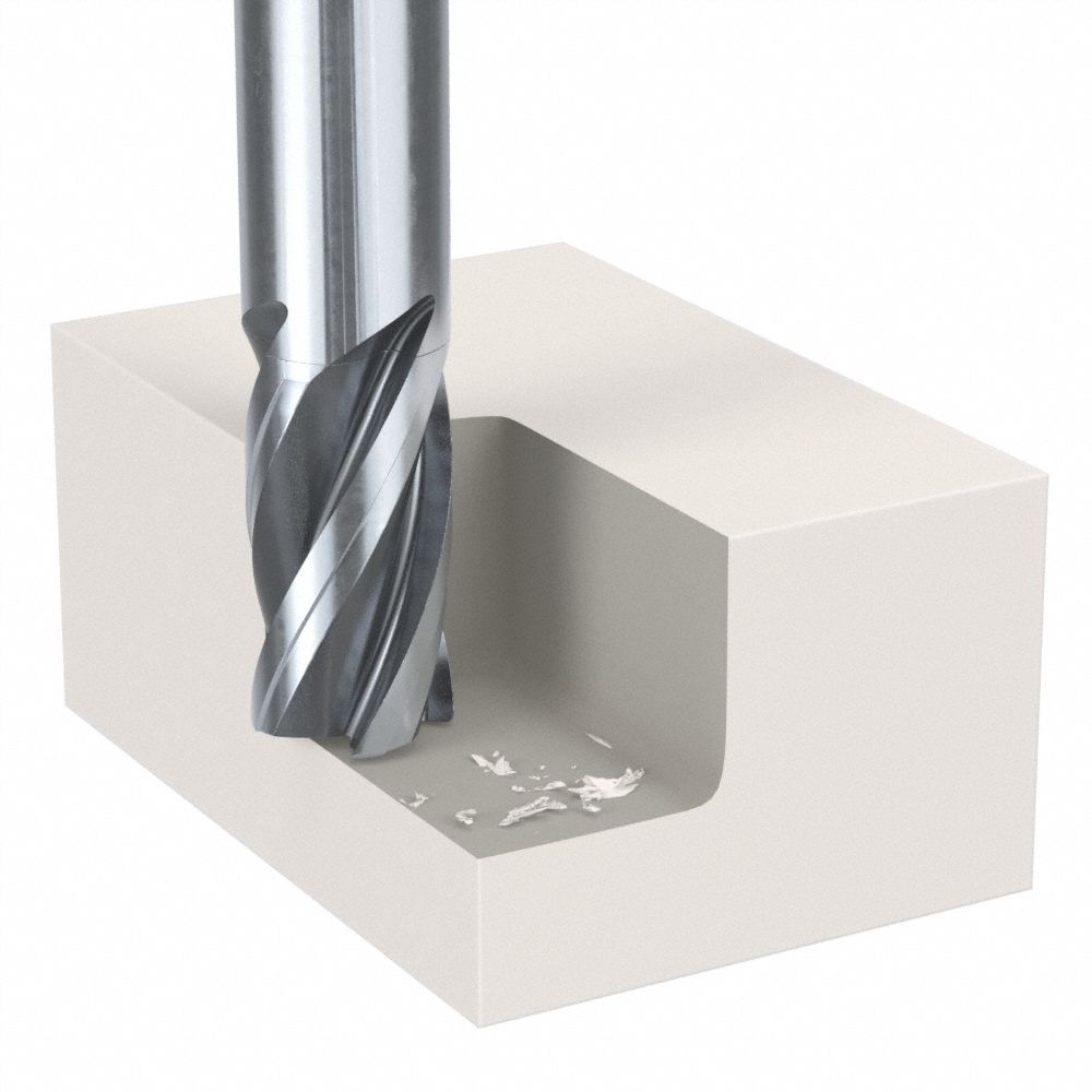 Corner-Radius End Mills