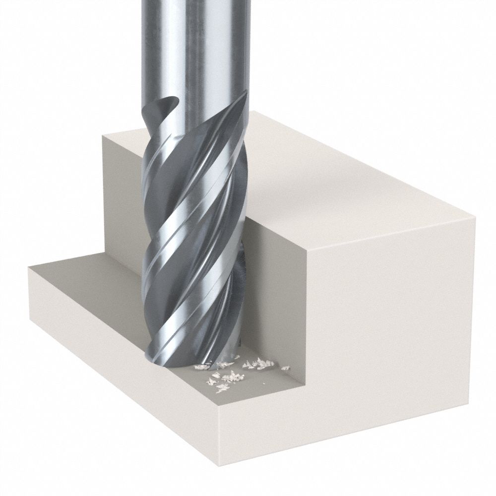 4AN1 End Mill Milling Dia 0.2500 in