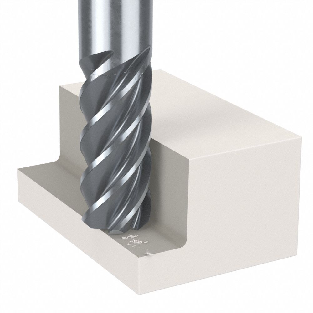 Miniature Corner-Radius End Mills