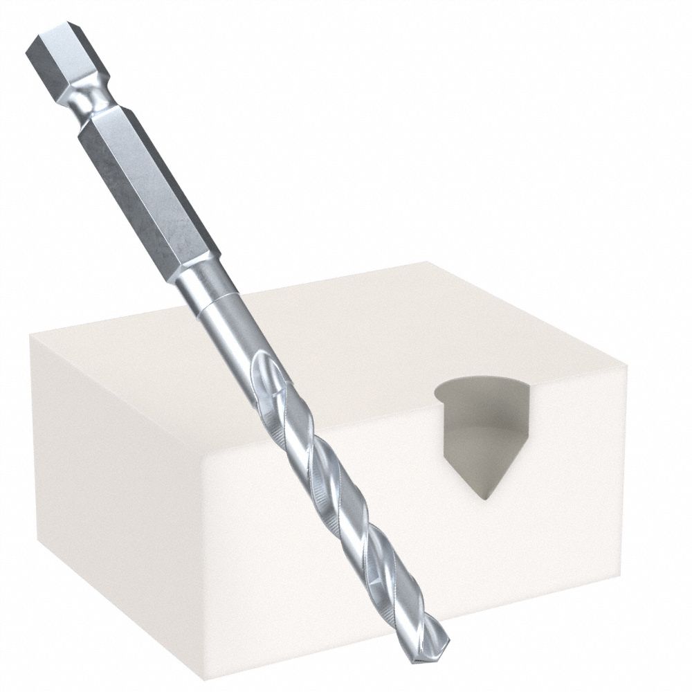 Hex-Shank Drill Bits