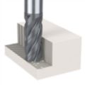 High-Performance Roughing/Finishing Carbide Square End Mills
