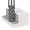 High-Performance Finishing Carbide Square End Mills