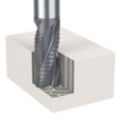 High-Performance Roughing High-Speed Steel Square End Mills