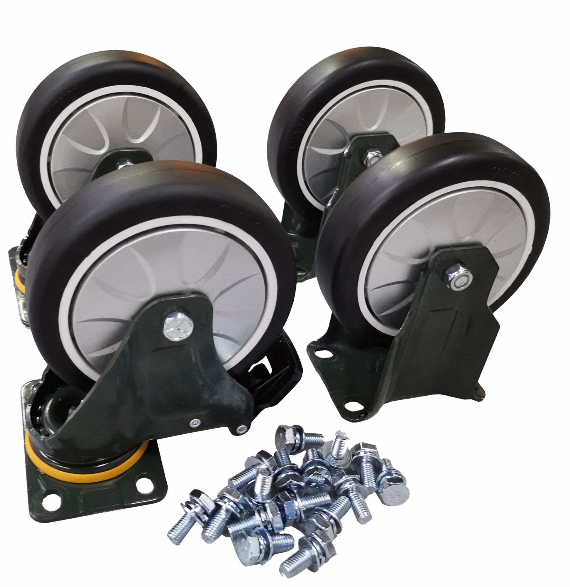 WESTWARD Caster Kit 115N80GGS_56588 Grainger