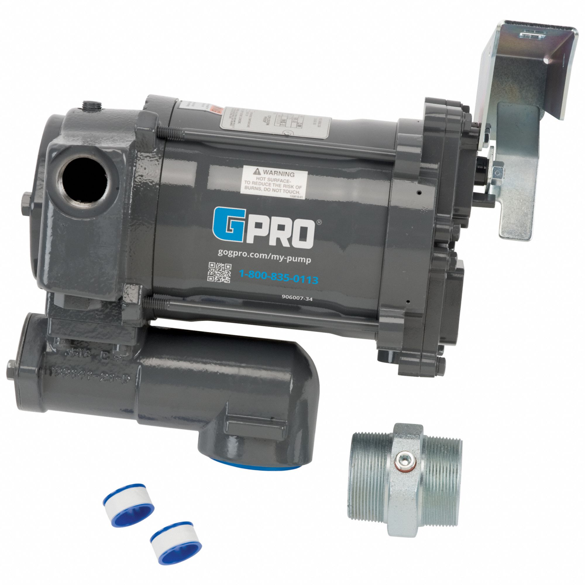 GPI Fuel Transfer Pump 115V AC, 20 gpm GPM, Cast Iron, 1/3 56FK35