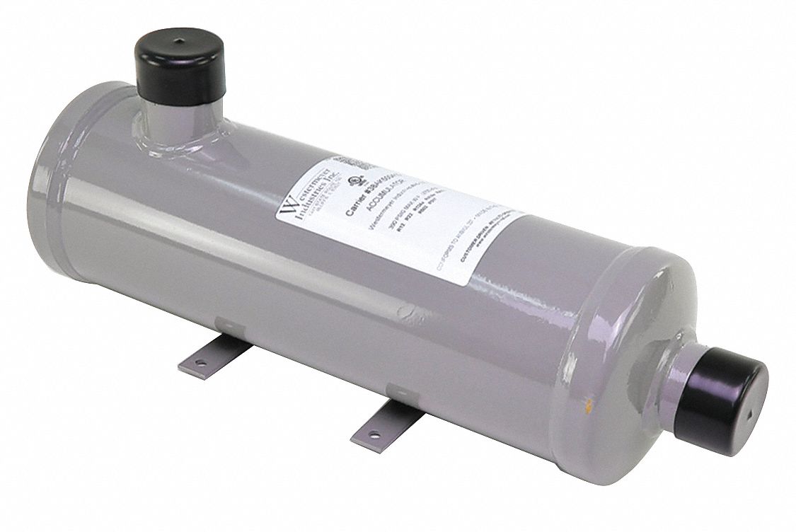 Suction Line Accumulator, 1-1/8" x 1-3/8": For 38AH-064-620, Fits Carrier Brand