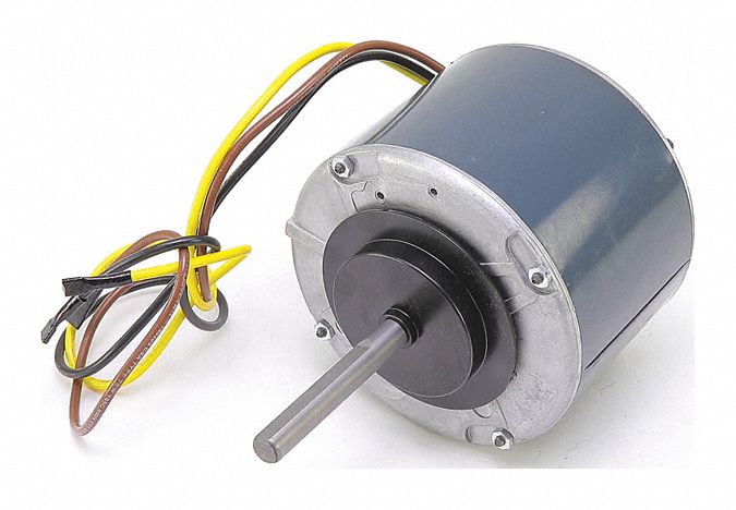 Motor, 1/4 HP, 208-230V, 1-Phase, 1650 rpm: For 38EN-018-310, Fits Carrier Brand