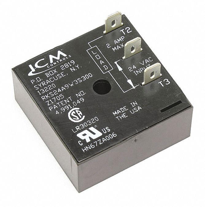 Time Delay Relay: For 38AKS014-620, Fits Carrier Brand
