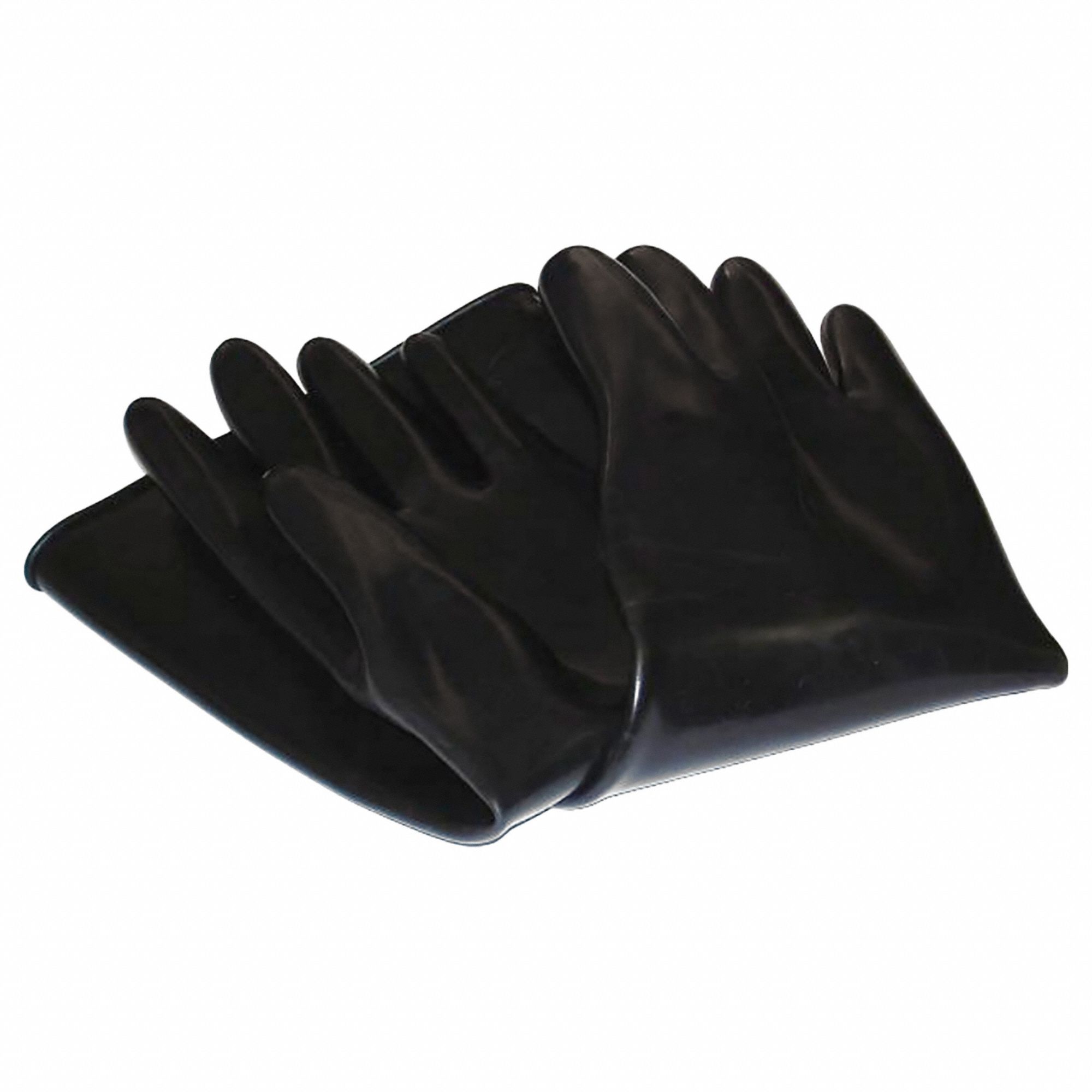 Blasting Glove Set: Left/Right Hand, 6 in Dia x 24 in L, Rubber, For Use With 40391, 1 PR