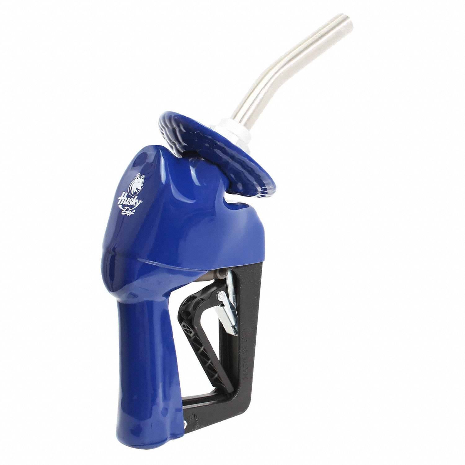FuelNozzle Blue 7inStainlessSteelSpout