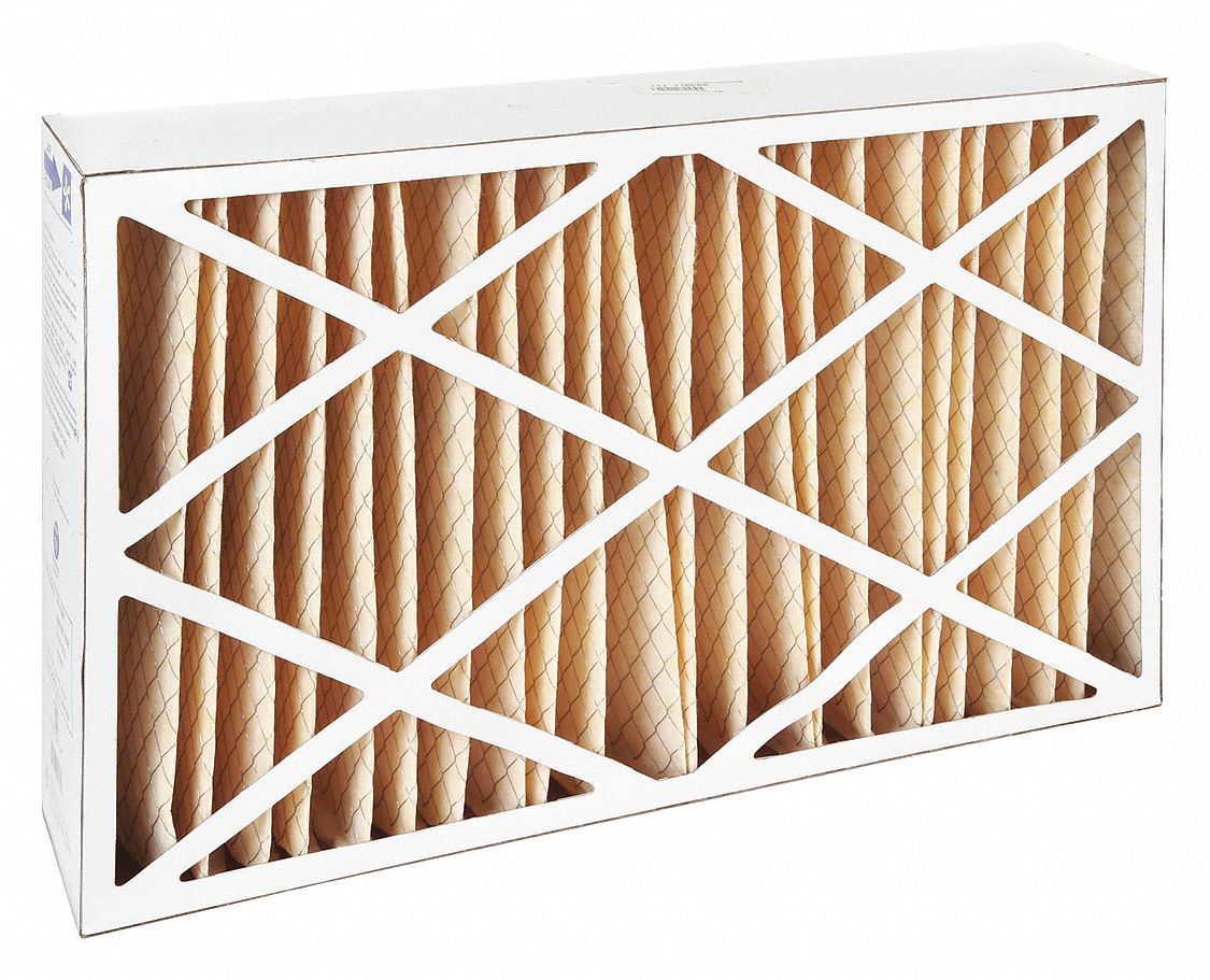 Air Filter, 15-3/8" x 25-1/2" x 5-1/4", MERV11: Fits Carrier Brand