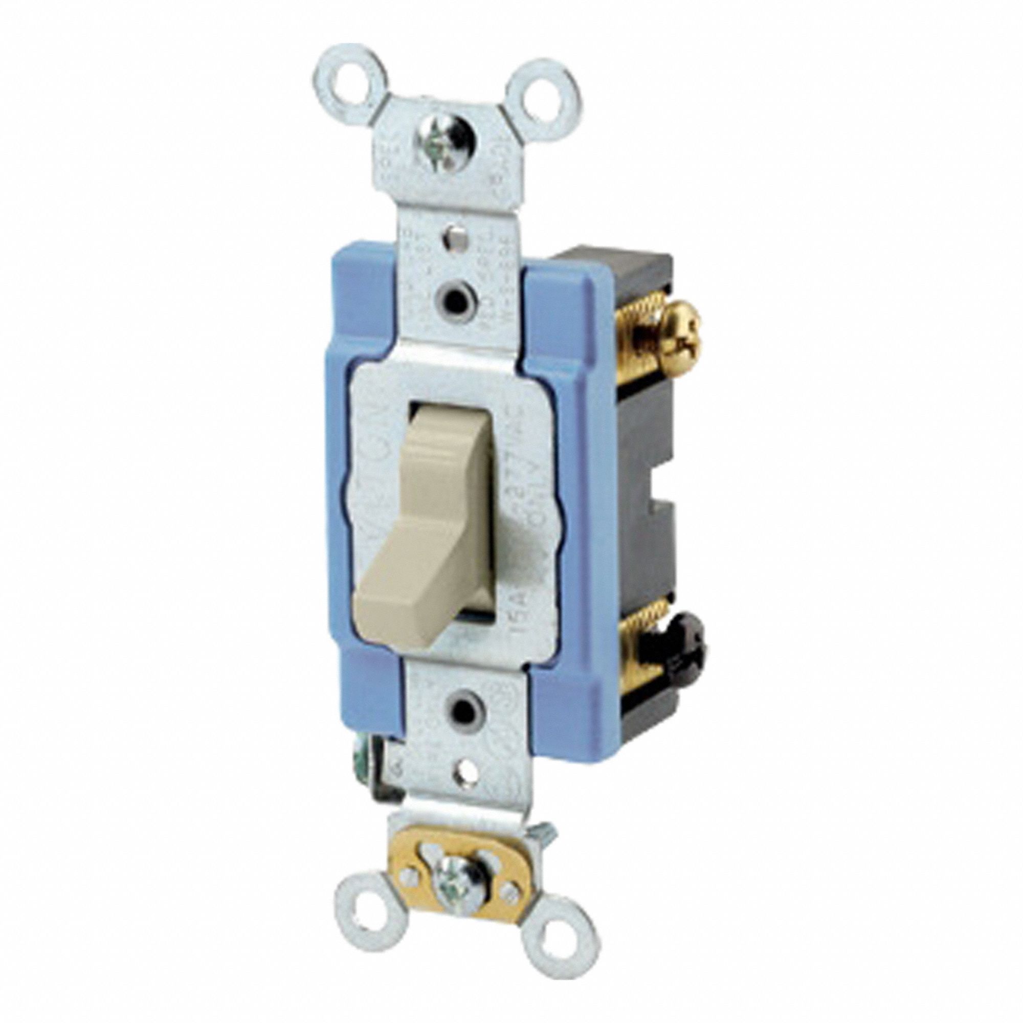 Wall Switch 1/2 hp Toggle 15 A Ivory
