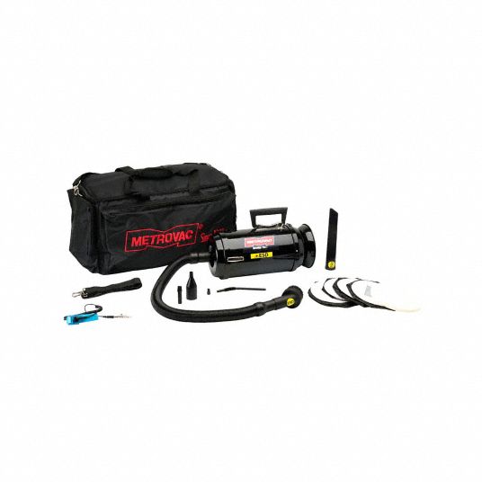 METROVAC, 100 cfm Air Flow, 9 lb Wt, Critical Area Vacuum - 2TUX8