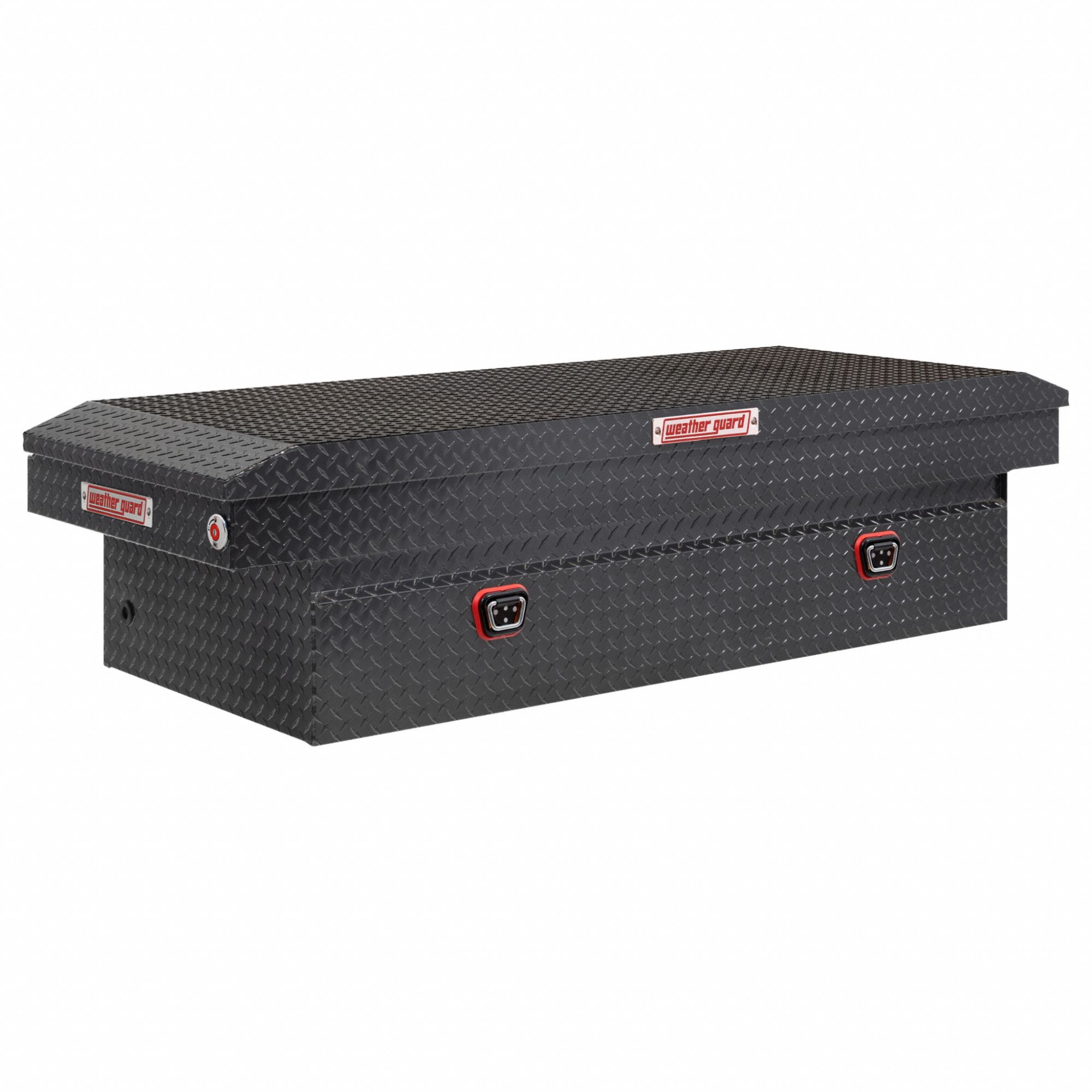 Crossover Truck Box: Crossover Truck Box, Single Lid Lid, 72 in Overall Wd, Aluminum