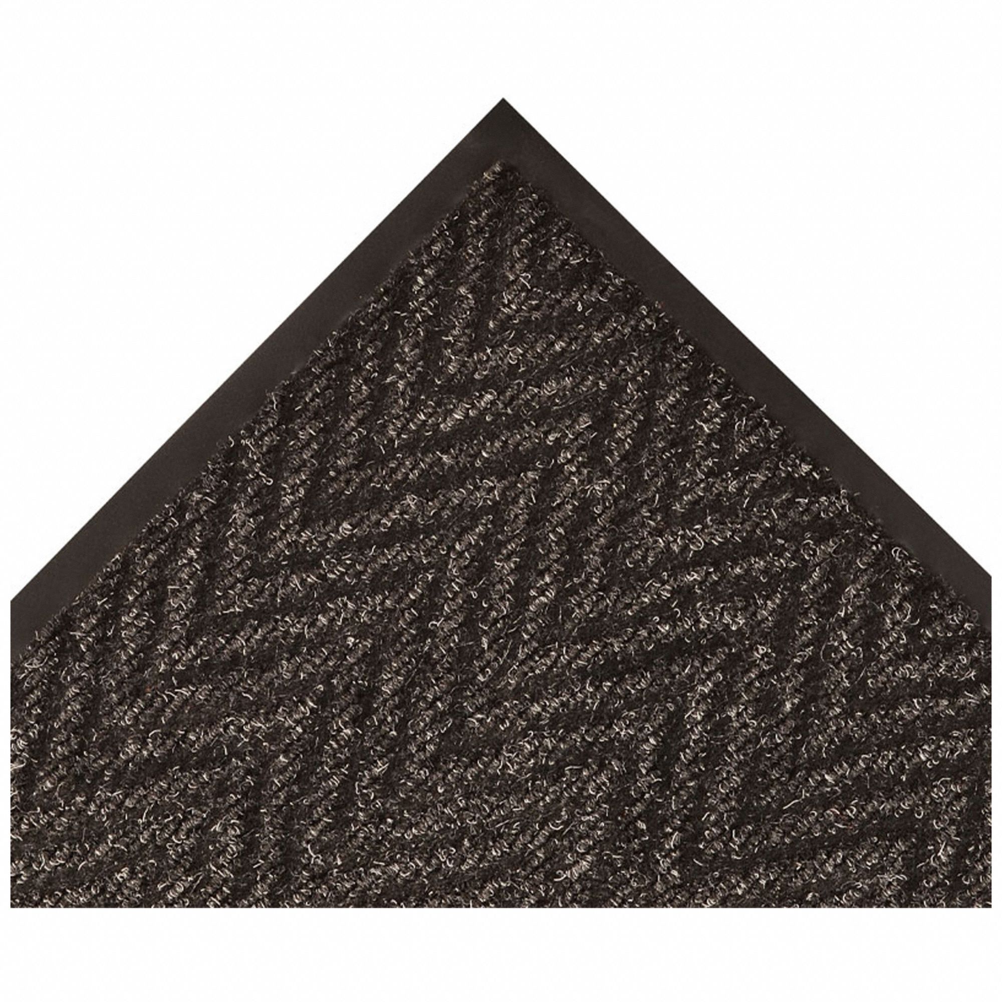 ENTRANCE MAT, CHEVRON, INDOOR, HEAVY, 4 X 6 FT, ⅜ IN THICK, PP/VINYL, FLAT EDGE