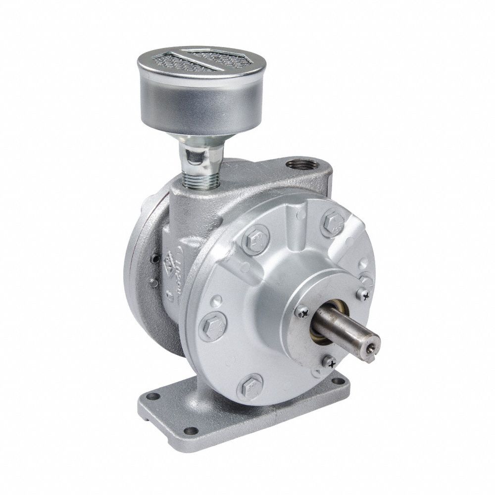Air Motor: 4 hp, 84 in-lb Torque, 3, 000 RPM, 130 cfm, Foot, 1/2 in NPT, CW/CCW, Cast Iron