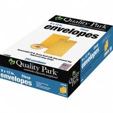 QUALITY PARK, #90 Envelope Size, Kraft, Envelopes - 408EV0|QUA37590 ...