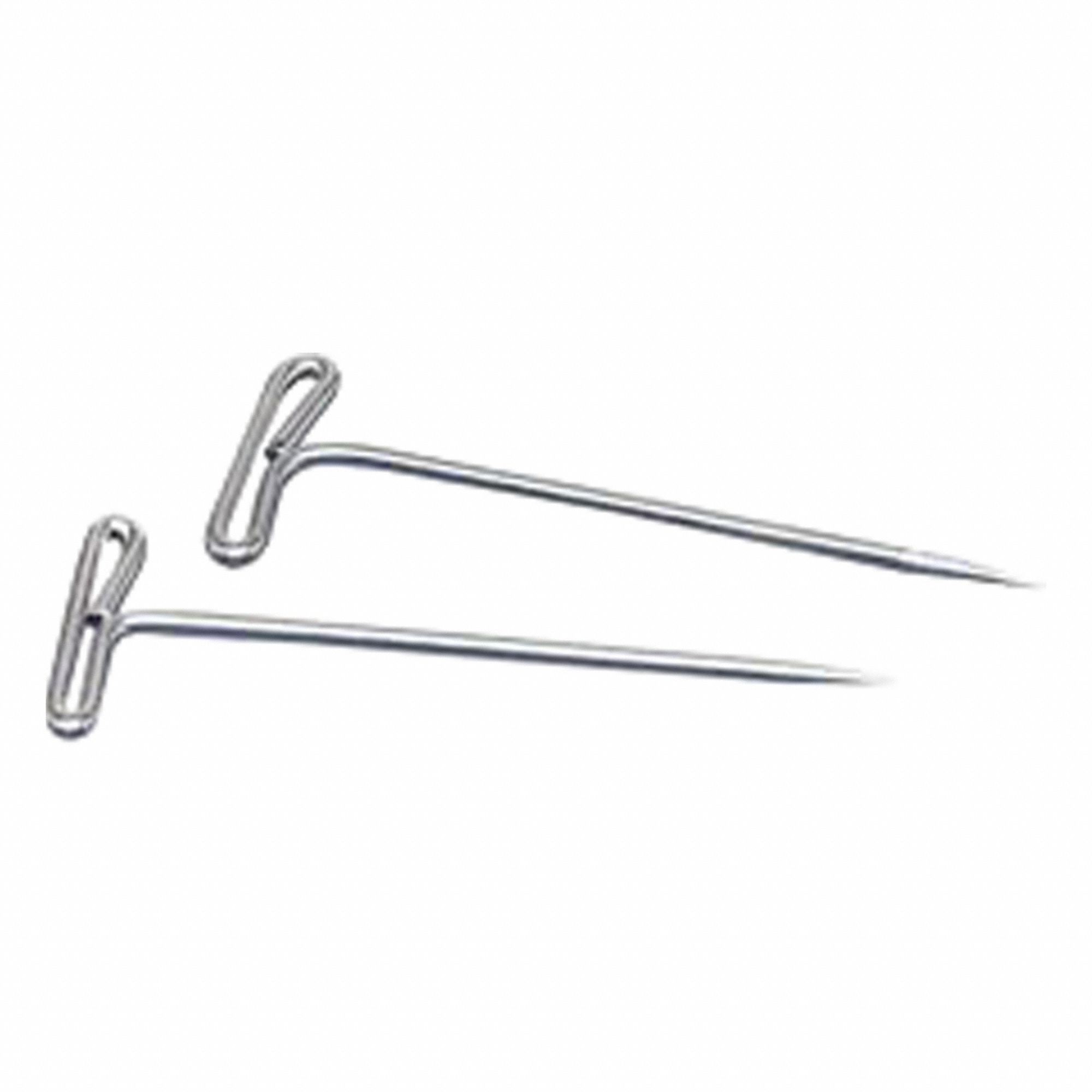 T-Pin Nickel-Plated Steel
