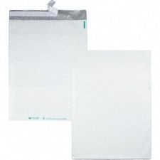 Shipping Envelope White Plastic PK100