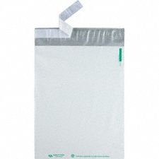 Shipping Envelope White Plastic PK100