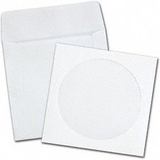 CD/DVD Sleeve White PK100