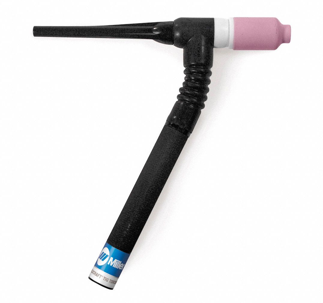 MILLER ELECTRIC TIG Torch Kit, A150F, 25 ft., Rubber 11A116WP17F