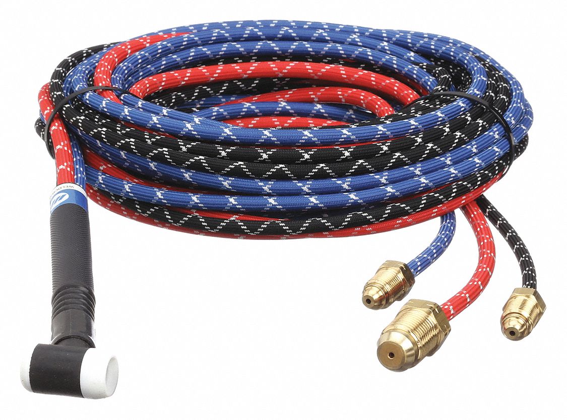 MILLER ELECTRIC, Water-Cooled, W-225 Modular, TIG Torch Package