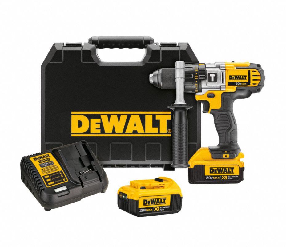 DEWALT Kit de Rotomartillo Inalámbrico, 20VCD, Propósito General, 1/2 ...