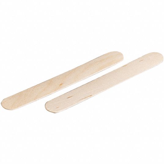 FIRST AID ONLY Tongue Depressor, NonSterile, 11/16 in Width, 6 in